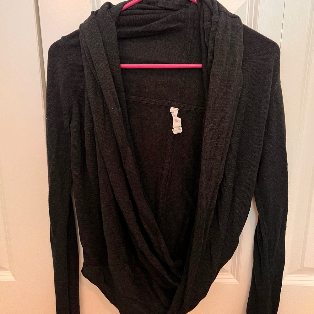 Lululemon Cowl Neck Scoop Sweater Wrap 6